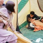 鬼畜どもにテントの中に連れ込まれ好き放題輪姦され続ける女子キャンパー