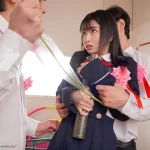 卒業記念に絶倫モブ男たちに中出しで輪姦される清楚な制服女子